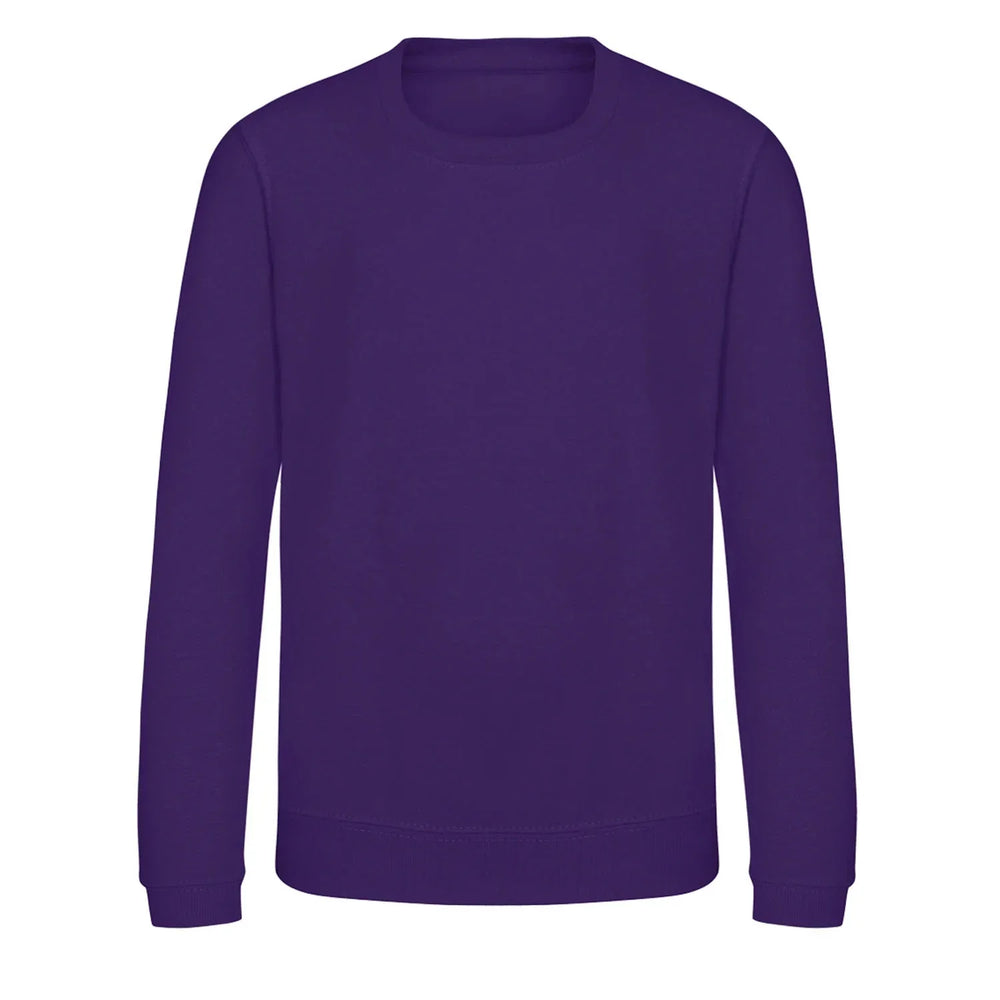 Custom Upload Your hoodie – purple kids' hoodie featuring the Custom Upload Your Players Couture logo