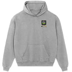 Qatar World Cup 8-Bit Men's Hoodie retro gaming football design by Players Couture