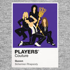 Queen Queen's four-member stage geometry and theatrical live-performance identity Icon Frame artwork in grey