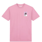 Rachael Blackmore horse racing T-shirt – mens pink tshirt view