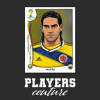 Radamel Falcao World Cup Sticker Men's Hoodie – rademel falcao black Players Couture design