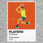 Rafael Nadal Tennis Icon Frame Men's Hoodie