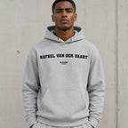 Rafael van der Vaart name-print hoodie - grey