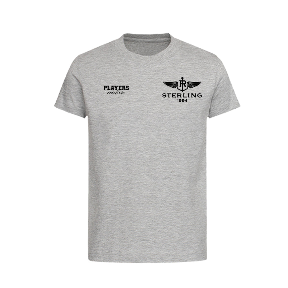 Raheem Sterling Logo Players Couture Kids T-Shirt Gray