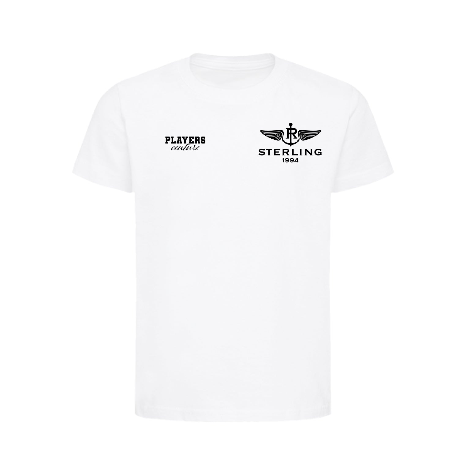 Raheem Sterling Logo Players Couture Kids T-Shirt White