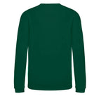 Essentials Collection hoodie – green kids' hoodie with white Essentials Collection letters and Players Couture logo on the