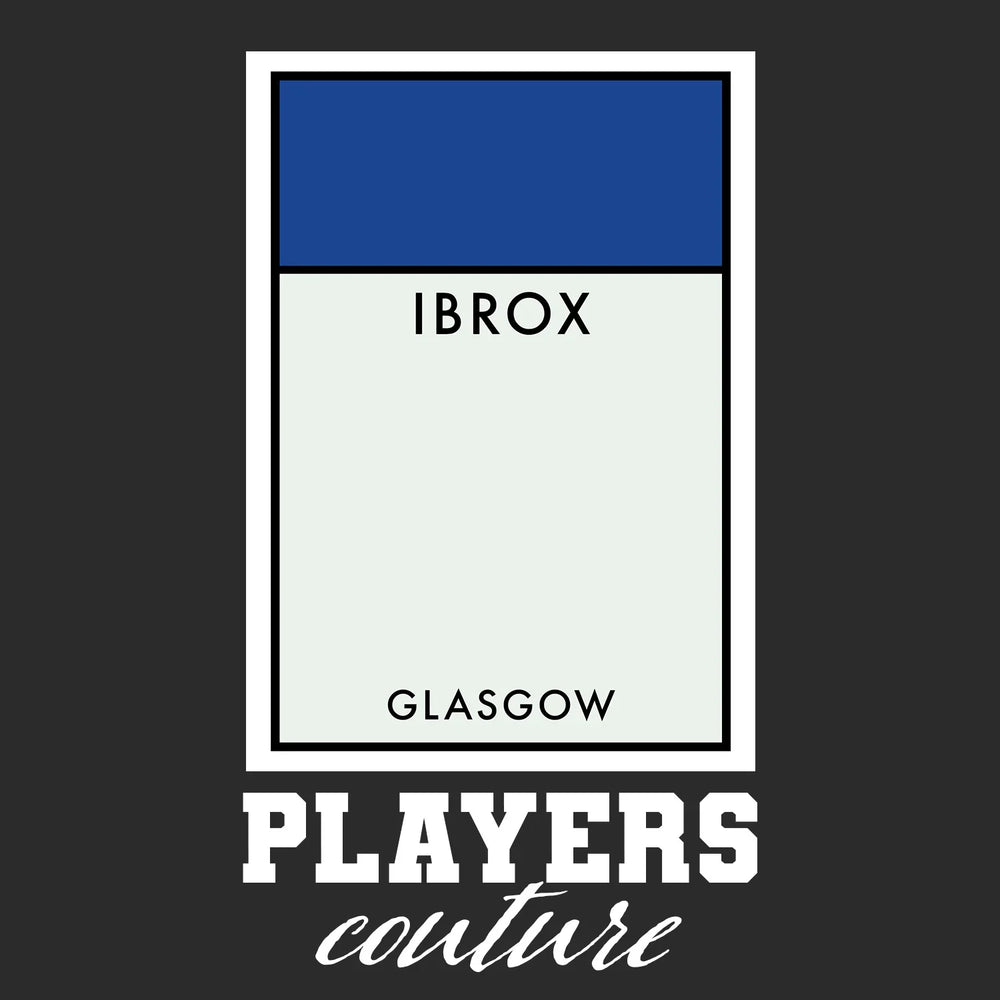 Glasgow Rangers Monopoly Card Players Couture Mens T-Shirt - White / S | Football, Glasgow Rangers, Men's, Monopoly Card Collection, T-Shirts, Volume 2
