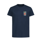 Raul World Cup Sticker Kids T-Shirt – raul sticker kids navy tshirt Players Couture design