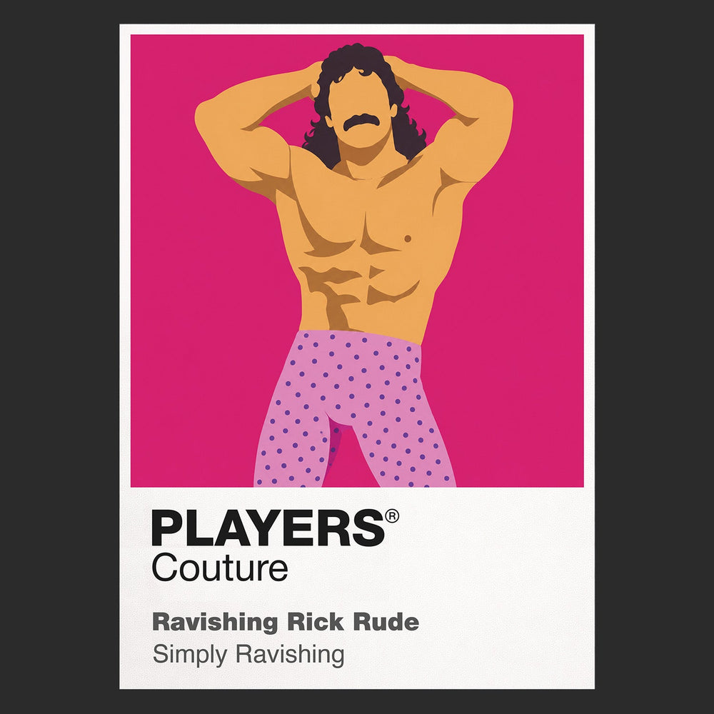 Ravishing Rick Rude Wrestling Icon Frame Men's T-Shirt
