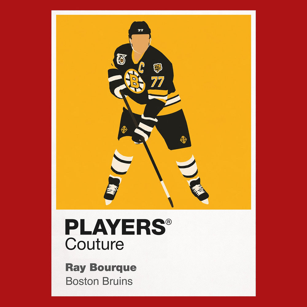 Ray Bourque Bruins Ice Hockey Icon Frame Men's T-Shirt – image 10