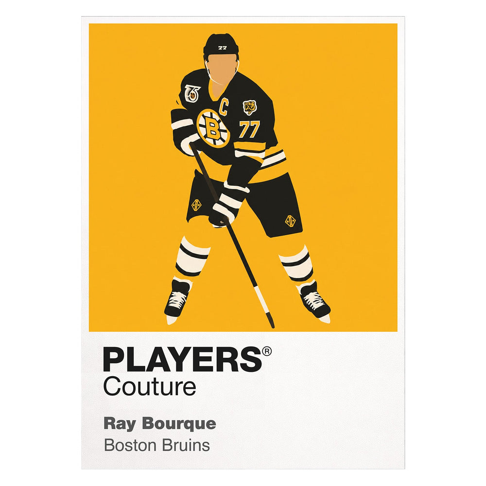 Ray Bourque Bruins Ice Hockey Icon Frame Men's T-Shirt – image 1