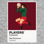 Ray Clemence Liverpool Men's T-Shirt - Grey