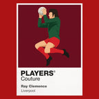 Ray Clemence Liverpool Men's T-Shirt - Red