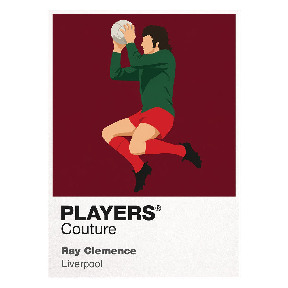 Ray Clemence Liverpool Men's T-Shirt - White