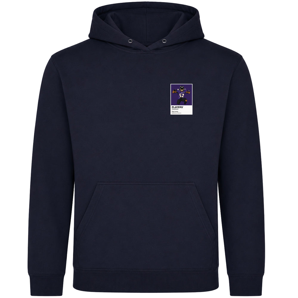 Ray Lewis Ravens American Football Icon Frame Men's Hoodie