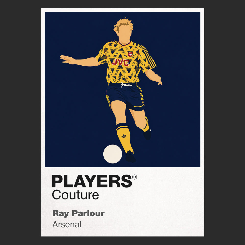 Ray Parlour Arsenal Icon Frame — Black