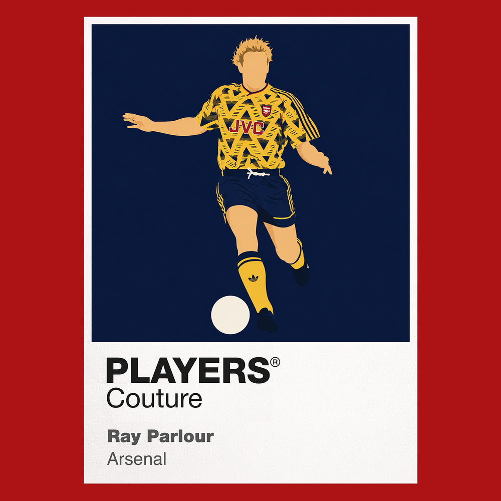 Ray Parlour Arsenal Icon Frame — Red