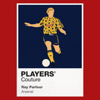 Ray Parlour Arsenal Icon Frame — Red
