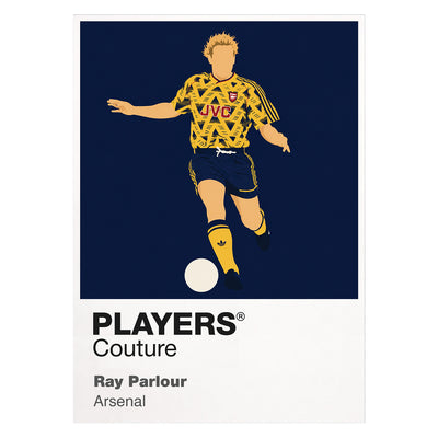 Ray Parlour Arsenal Icon Frame — White