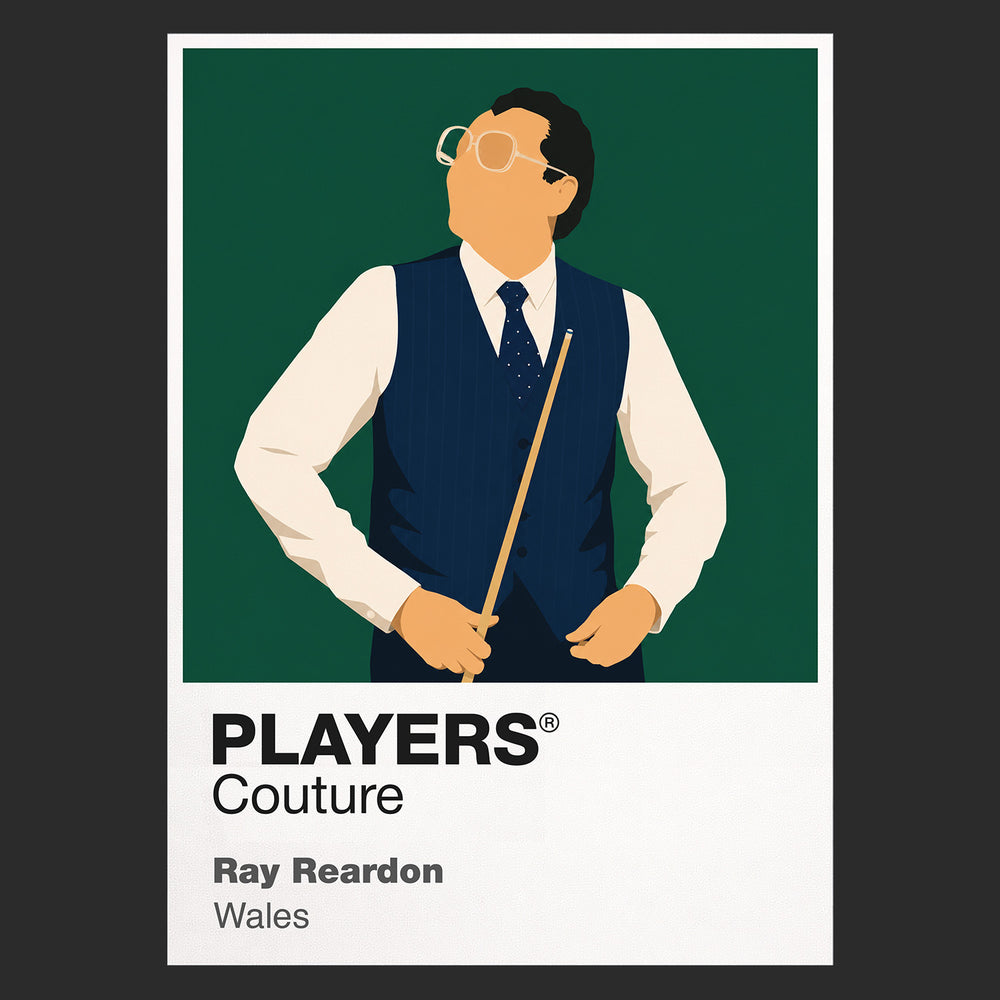 Ray Reardon Snooker Icon Frame Men's Hoodie