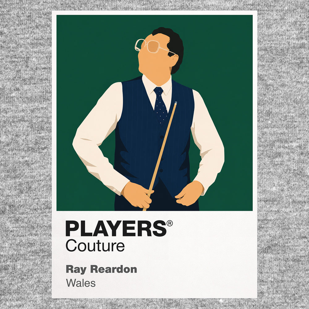 Ray Reardon Snooker Icon Frame Men's Hoodie