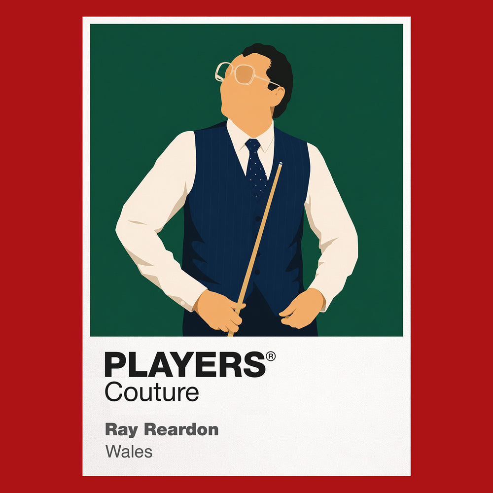 Ray Reardon Snooker Icon Frame Men's Hoodie
