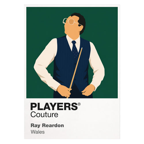 Ray Reardon Snooker Icon Frame - Icon Design