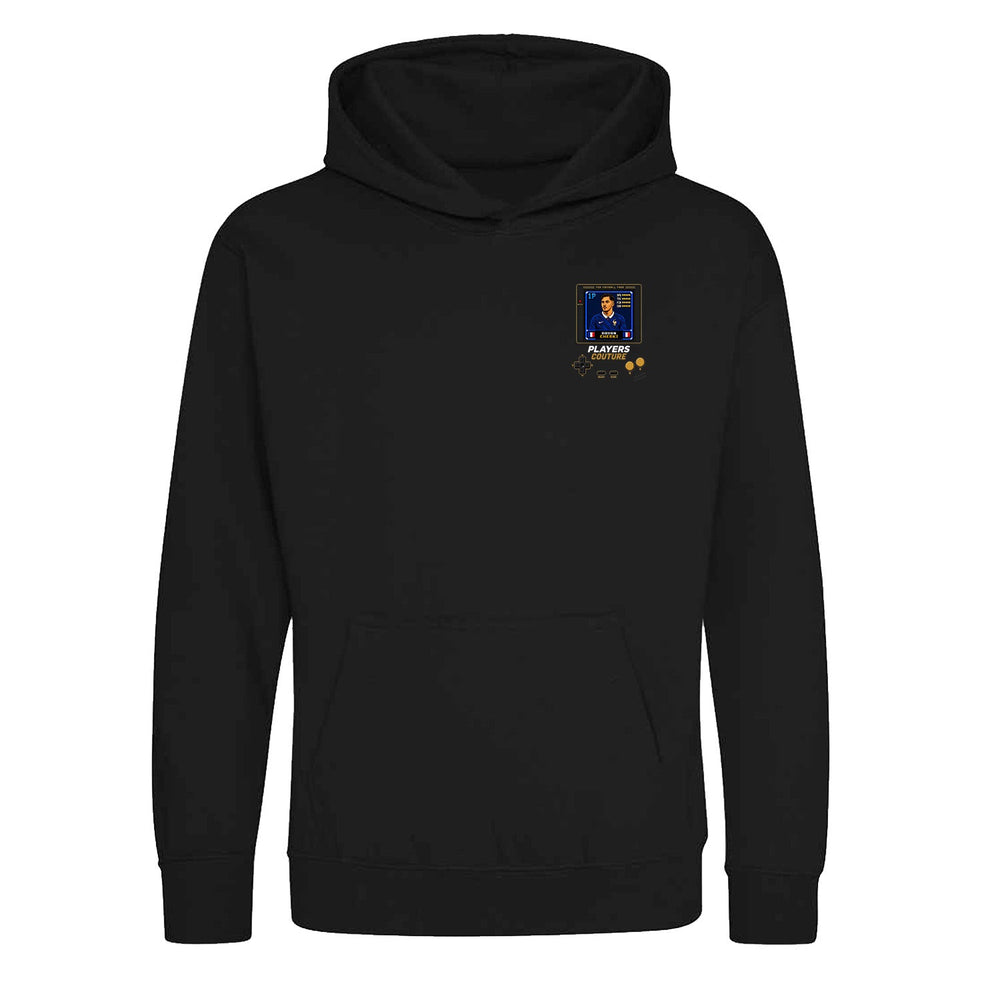 Rayan Cherki 1P 8-Bit hoodie retro gaming design by Players Couture