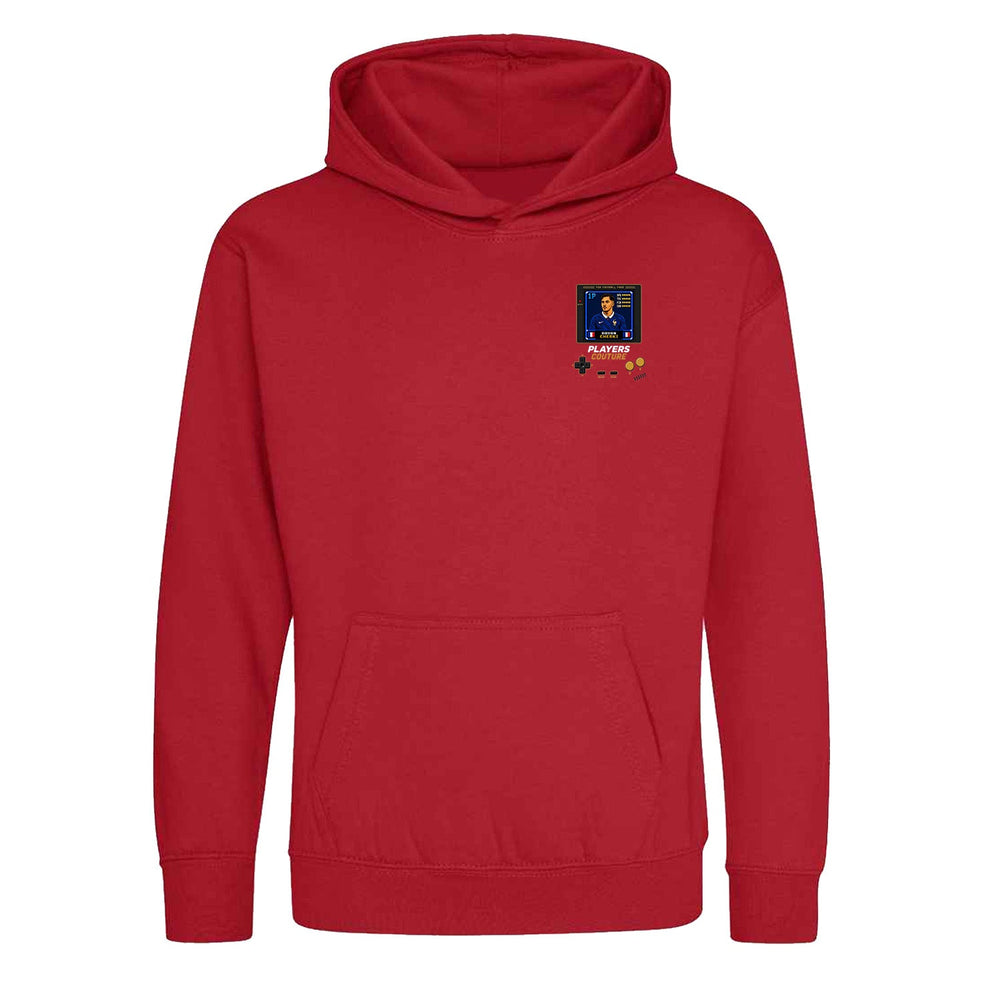Rayan Cherki 1P 8-Bit hoodie retro gaming design by Players Couture