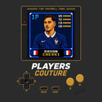 Rayan Cherki Icon 8-Bit Men's Hoodie - image 1