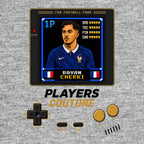 Rayan Cherki 1P 8-Bit hoodie retro gaming design by Players Couture