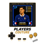 Rayan Cherki Icon 8-Bit Men's Hoodie - image 6