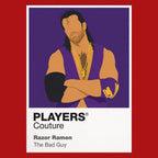 Razor Ramon Wrestling Icon Frame Men's T-Shirt
