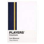 Real Madrid Classic Football Shirt Colours Frame Men's T-Shirt – close-up detail shot of the Real Madrid Players Couture