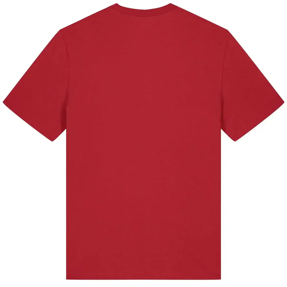 Premium Custom Men's T-Shirt t-shirt – red men's t-shirt with white Premium Custom Men's T-Shirt letters and Players Couture