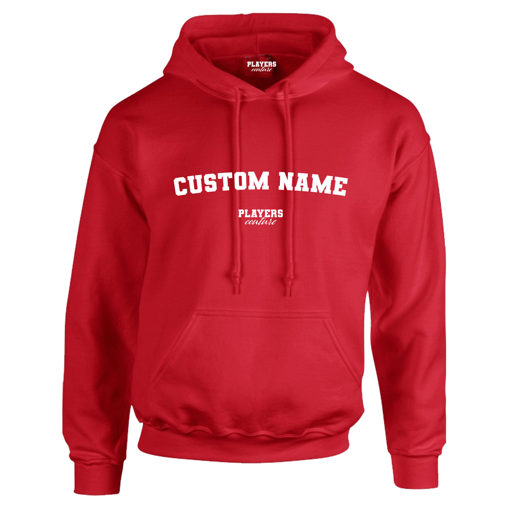 Red Custom Great Value Players Couture Men's Basic Hoodie