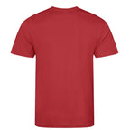 Essentials Collection t-shirt – red men's t-shirt with white Essentials Collection letters and Players Couture logo on the