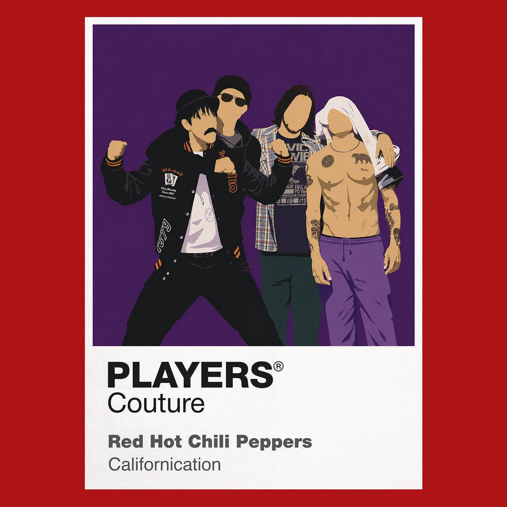 Red Hot Chili Peppers Men's Hoodie - Red