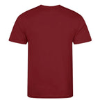 Essentials Collection t-shirt – red men's t-shirt with white Essentials Collection letters and Players Couture logo on the