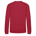 Essentials Collection hoodie – red kids' hoodie with white Essentials Collection letters and Players Couture logo on the