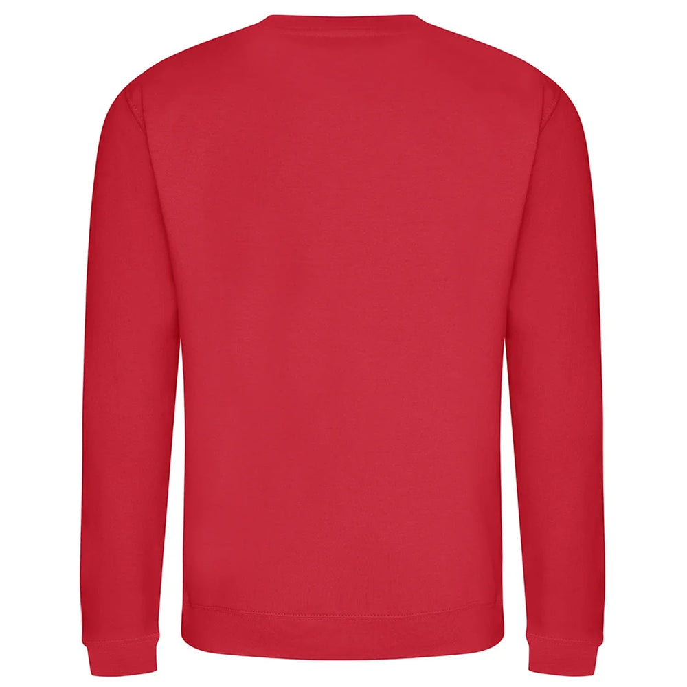 Essentials Collection hoodie – red men's hoodie with white Essentials Collection letters and Players Couture logo on the