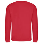 Essentials Collection hoodie – red men's hoodie with white Essentials Collection letters and Players Couture logo on the