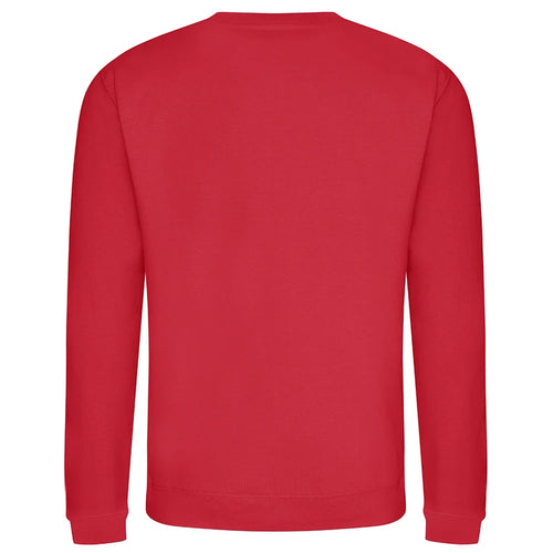 Essentials Collection hoodie – red men's hoodie with white Essentials Collection letters and Players Couture logo on the