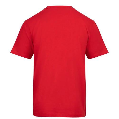 Essentials Collection t-shirt – red men's t-shirt with white Essentials Collection letters and Players Couture logo on the