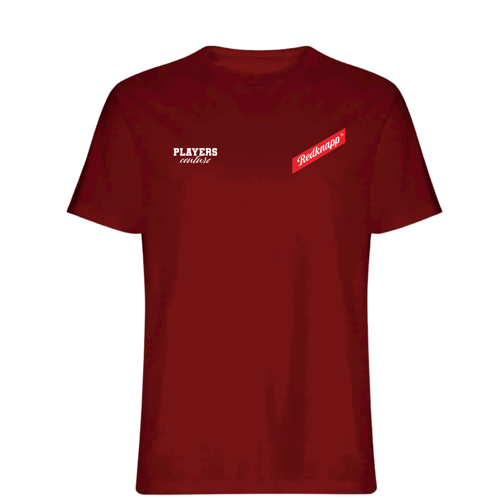 Redknapp Logo Players Couture Mens T-Shirt Red