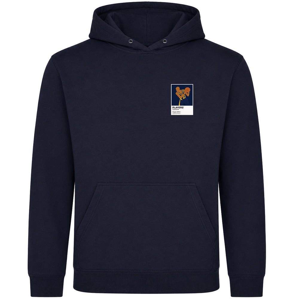Reggie Miller Pacers Basketball Icon Frame Men's Hoodie