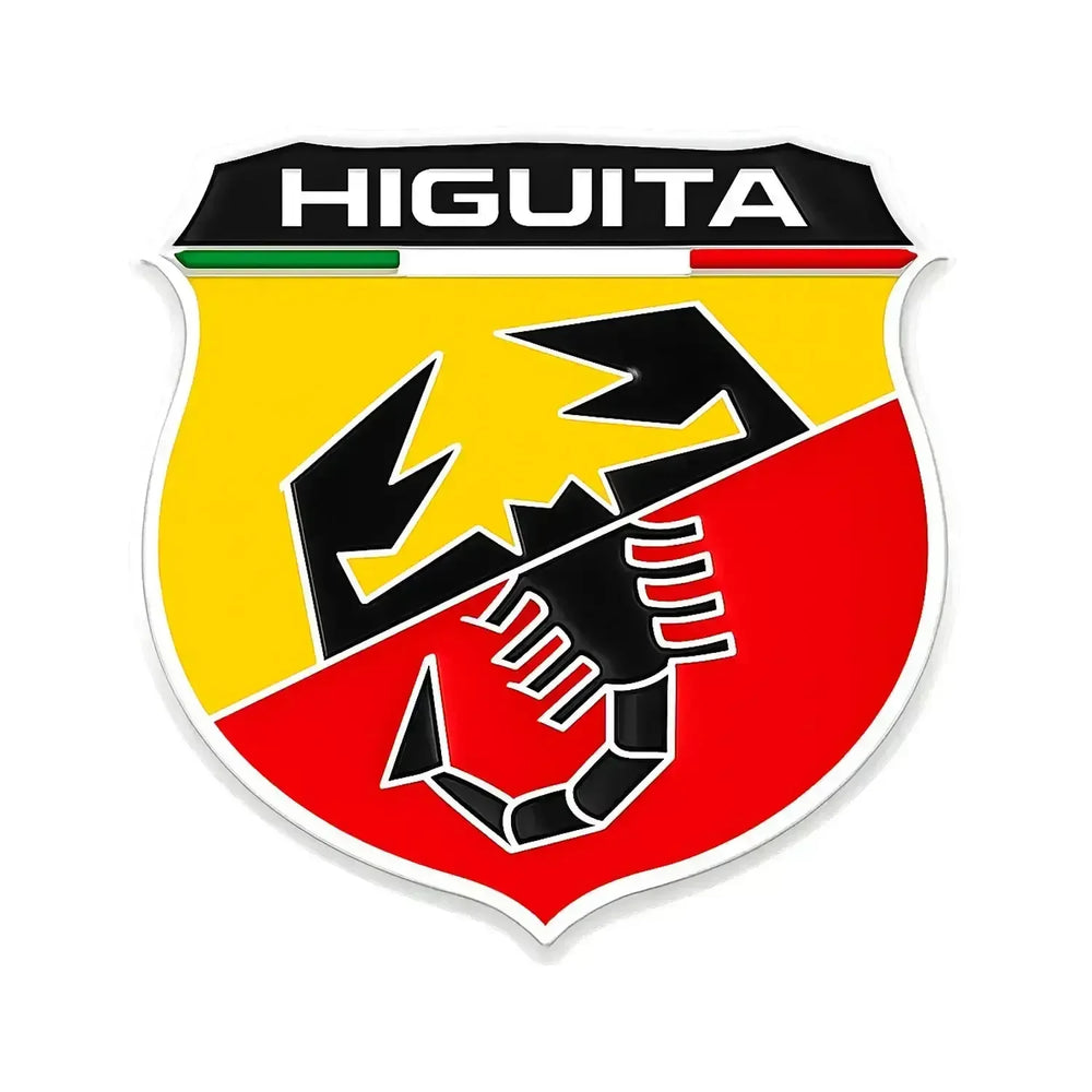 Rene Higuita Logo Men's Hoodie – white close-up detail shot of the Rene Higuita Players Couture logo design