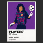 Rene Higuita Players Couture Frame Black