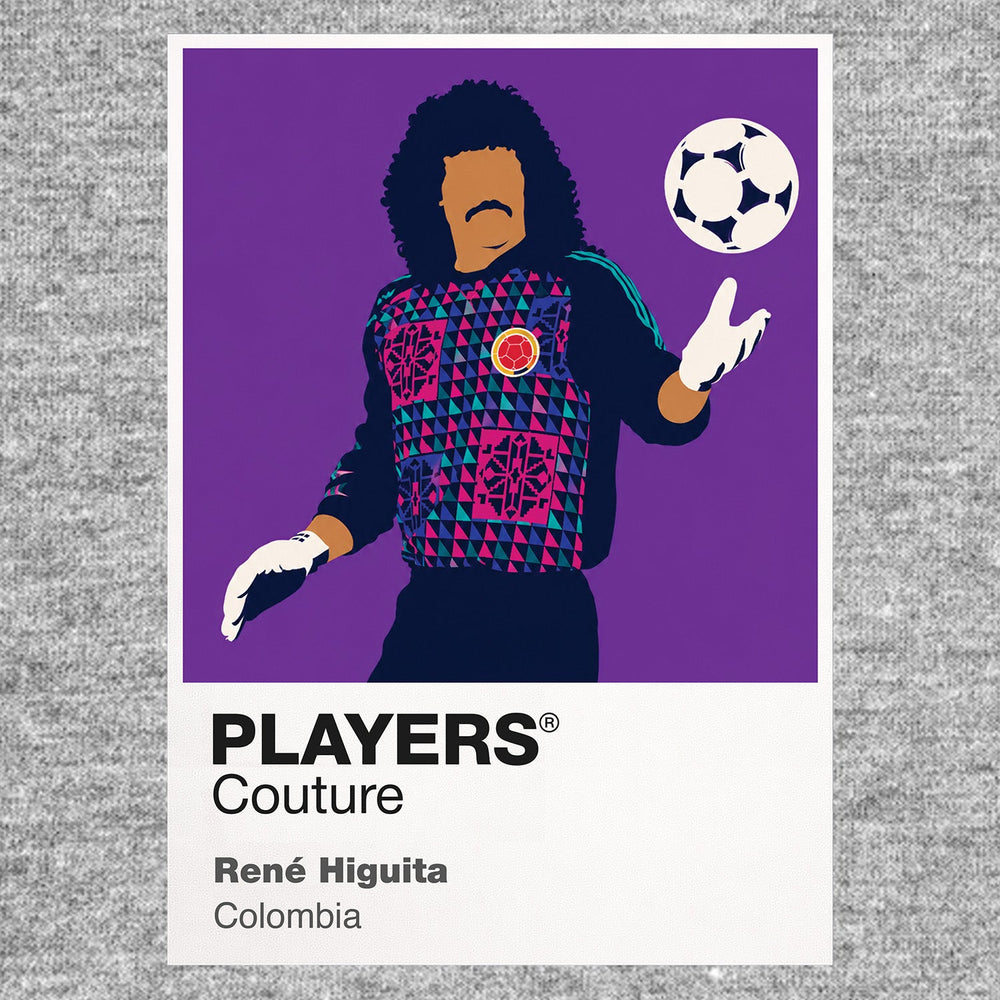 Rene Higuita Players Couture Frame Gray