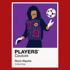 Rene Higuita Players Couture Frame Red
